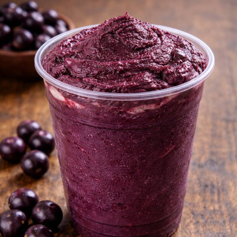 Copo de Açai cremoso e com Adicioais a sua escolha