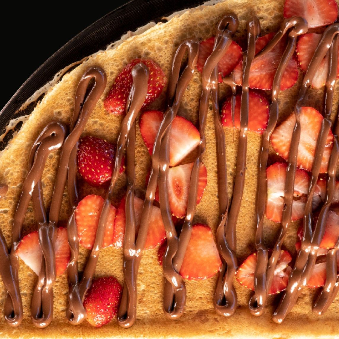 Crêpe de Nutella y Fresa