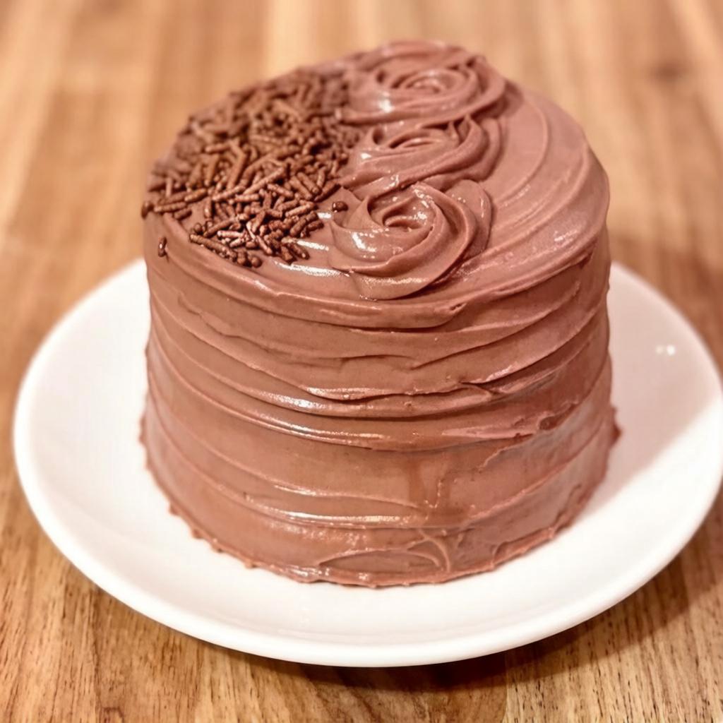 Nossa 'Mini Torta Brigadeiro' da categoria 'Tortas Intimistas - 10cm de Diâmetro', é um verdadeiro deleite para os amantes de chocolate. A massa, rica e decadente, é feita a partir de um exclusivo blend de chocolates, proporcionando uma base perfeita para o recheio. O protagonista, sem dúvida, é o nosso brigadeiro gourmet. Este, preparado cuidadosamente, oferece a intensidade do cacau com a suavidade do leite condensado, resultando em uma receita irresistível, que se estende também como cobertura, intensificando ainda mais o sabor. A decoração externa é variável, trazendo sempre um toque de exclusividade para cada torta. Um verdadeiro mimo para apreciar sozinho ou compartilhar em boa companhia.