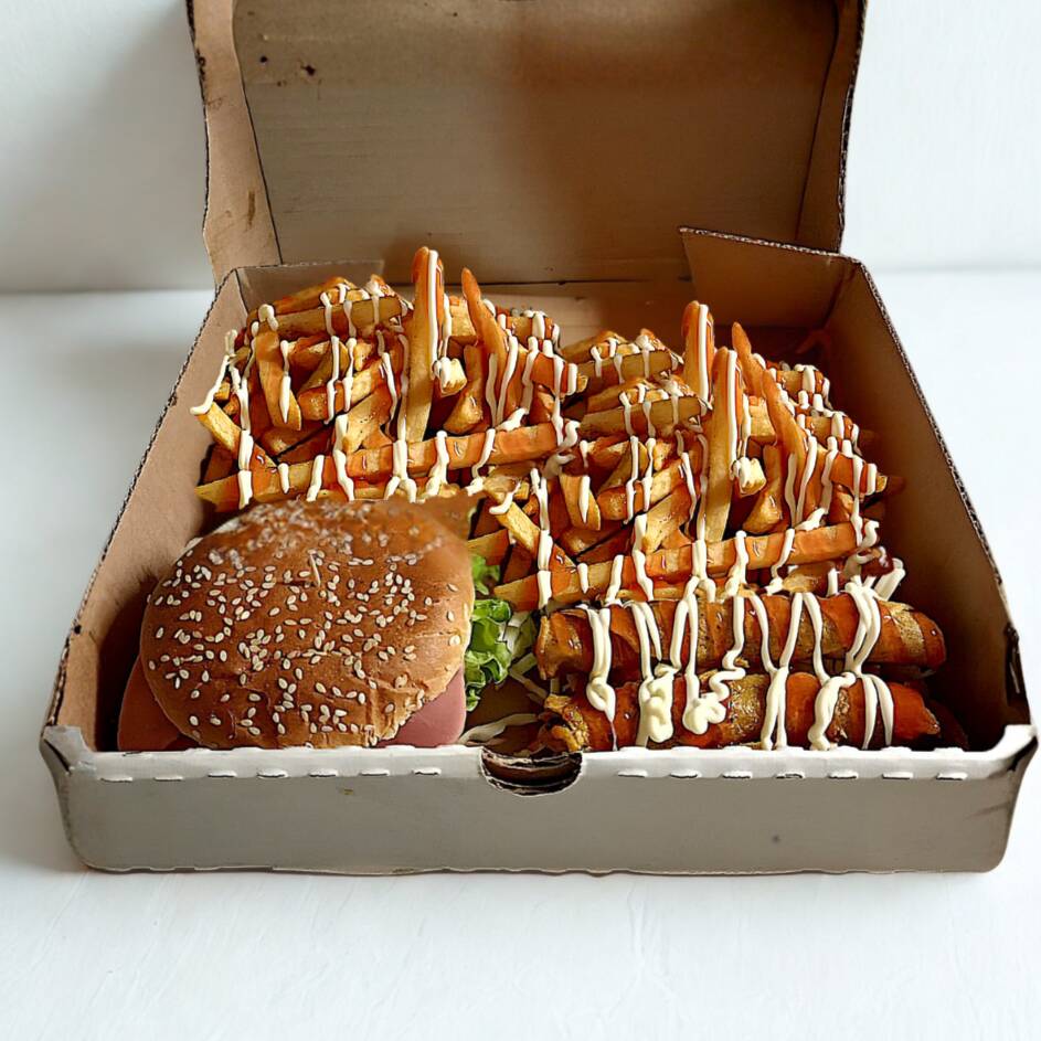 Duo Box (Burger con Tacos)
