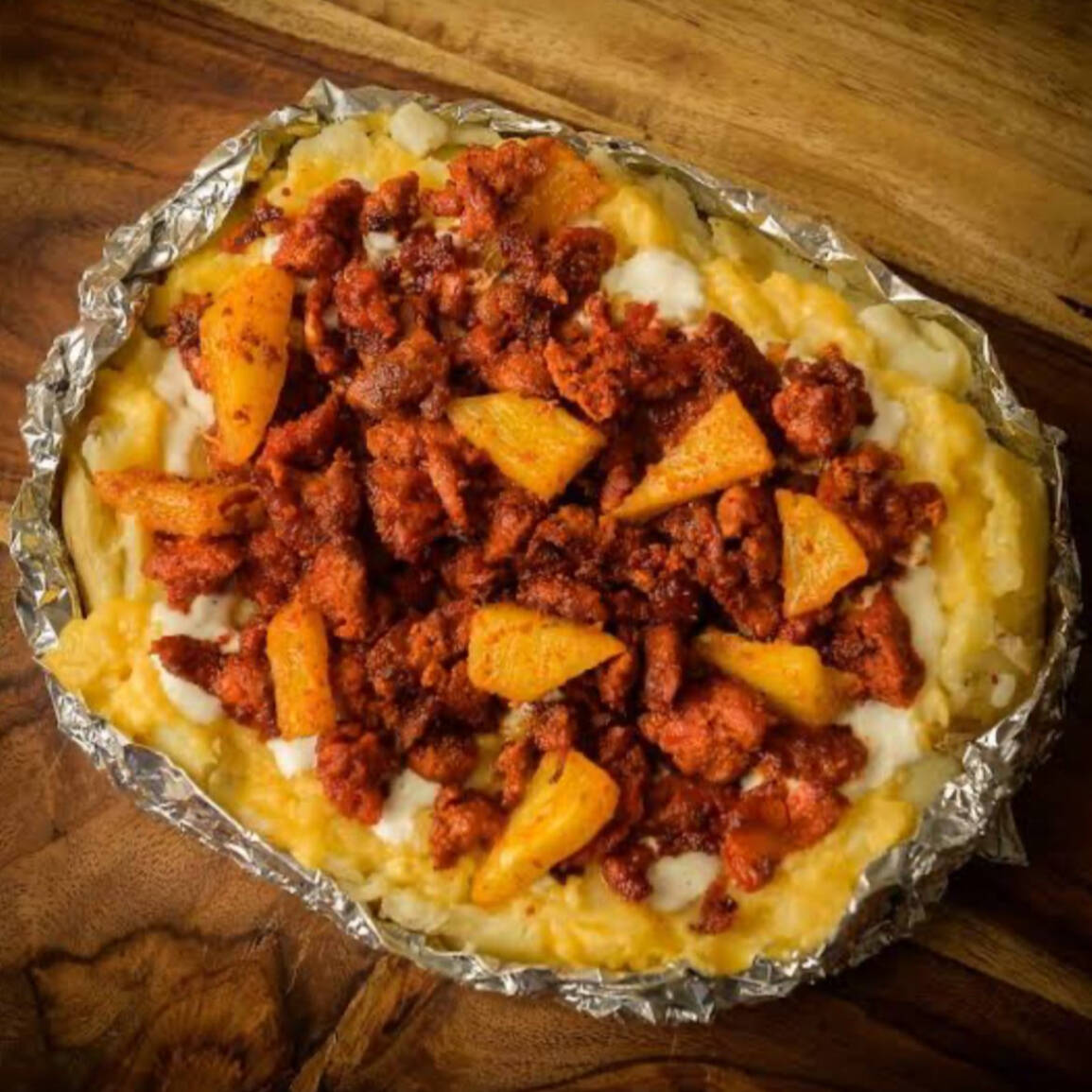 Papa Asada De Pastor