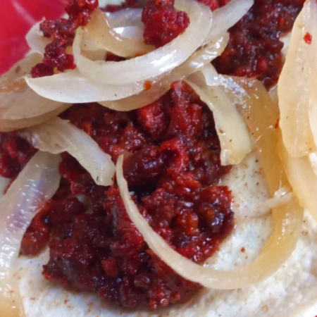 Taco de Longaniza