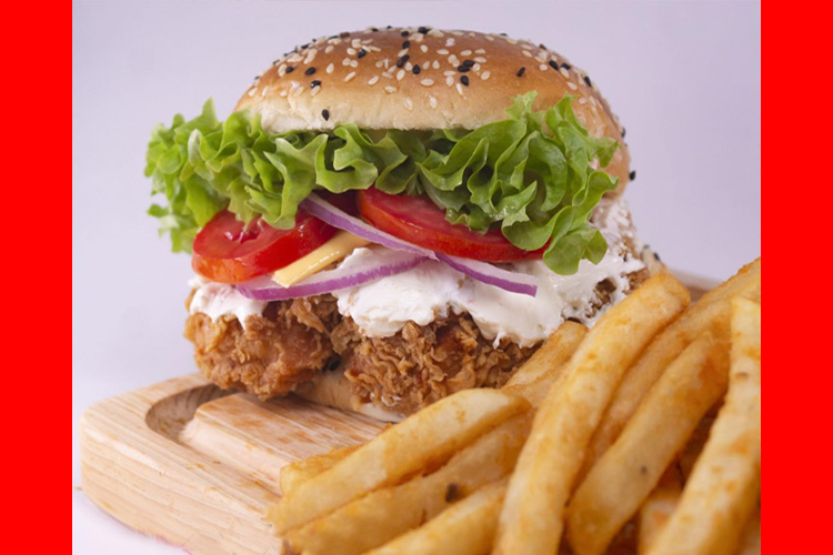 HAMBURGUESA DE POLLO