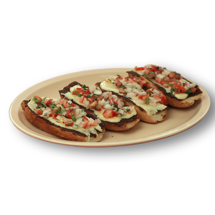 Molletes sencillos
