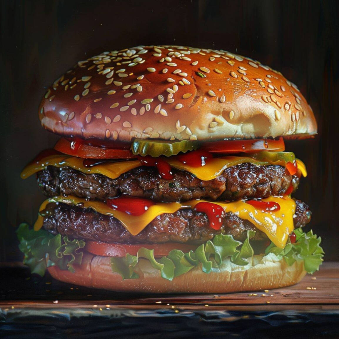 Hamburguesa Doble Impacto