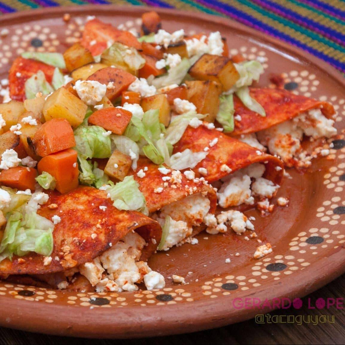 ENCHILADAS RELLENAS (4 PZAS)