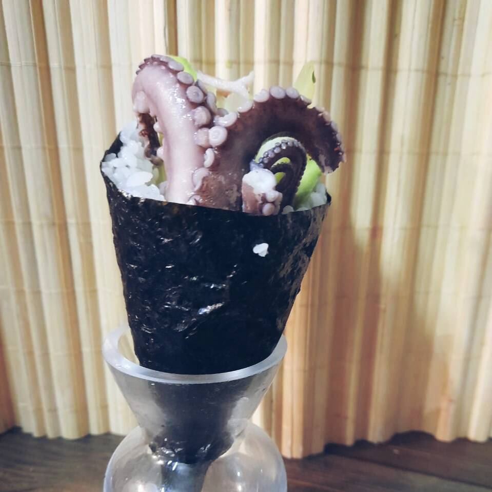 Temakis (cono) pulpo