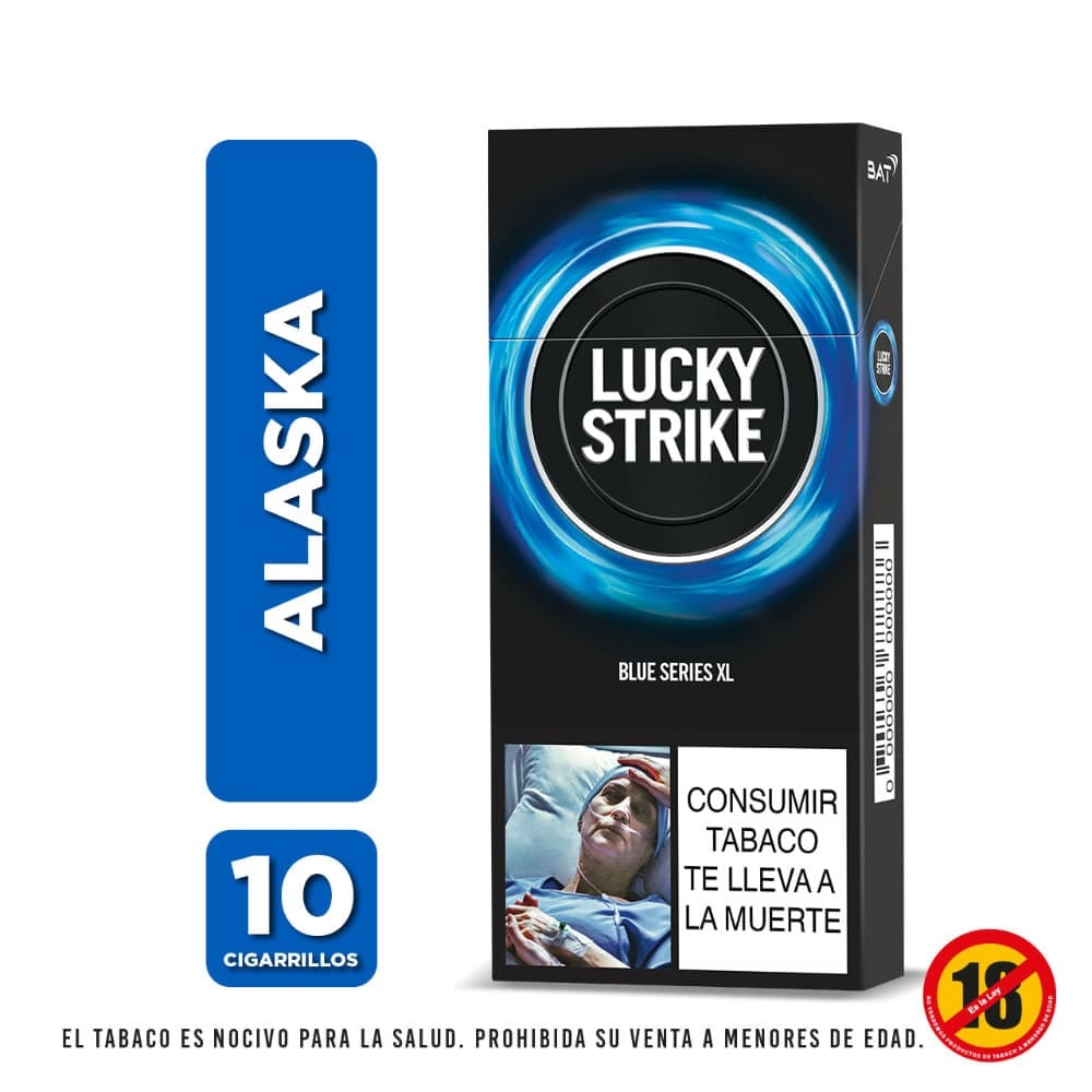 Cigarrillos Lucky Strike Alaska X10 Unds