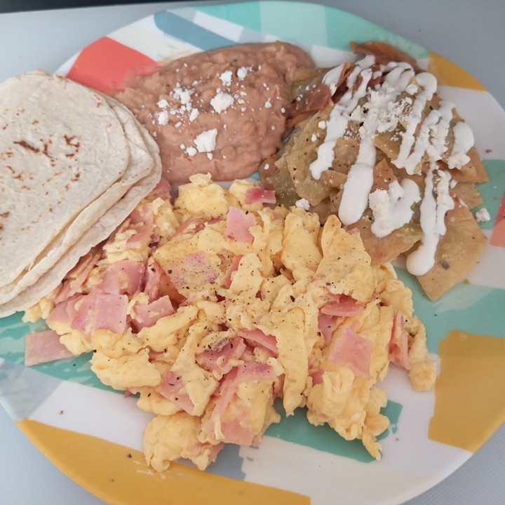 Huevos Revueltos Con Jamón