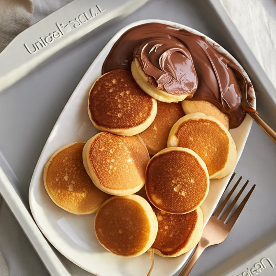 MIni Hotcakes de NUTELLA