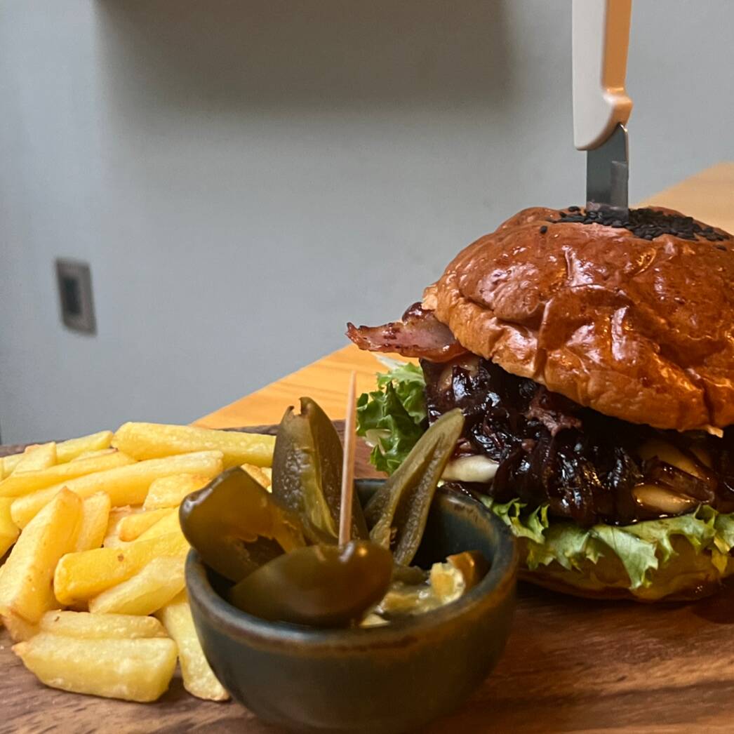 Hamburguesa BBQ
