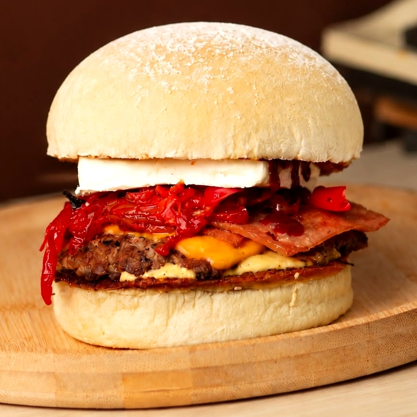 JK Red Pepper Burger