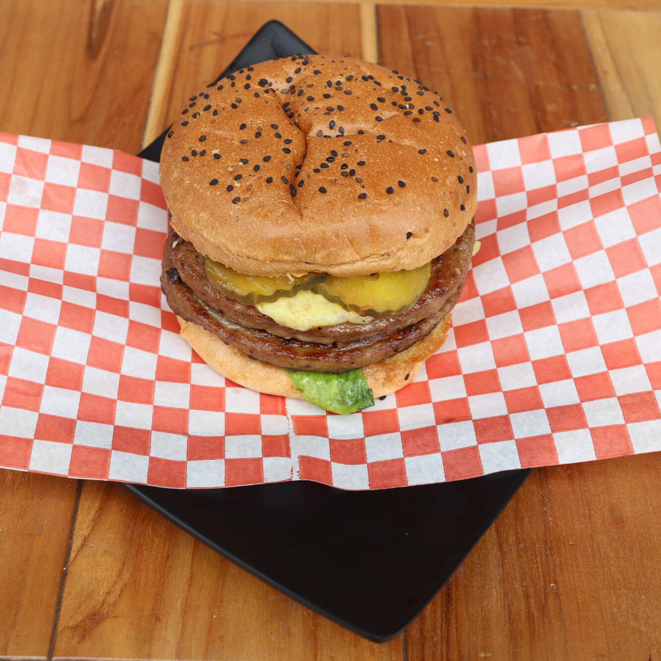 Hamburguesa Doble Carne con Queso