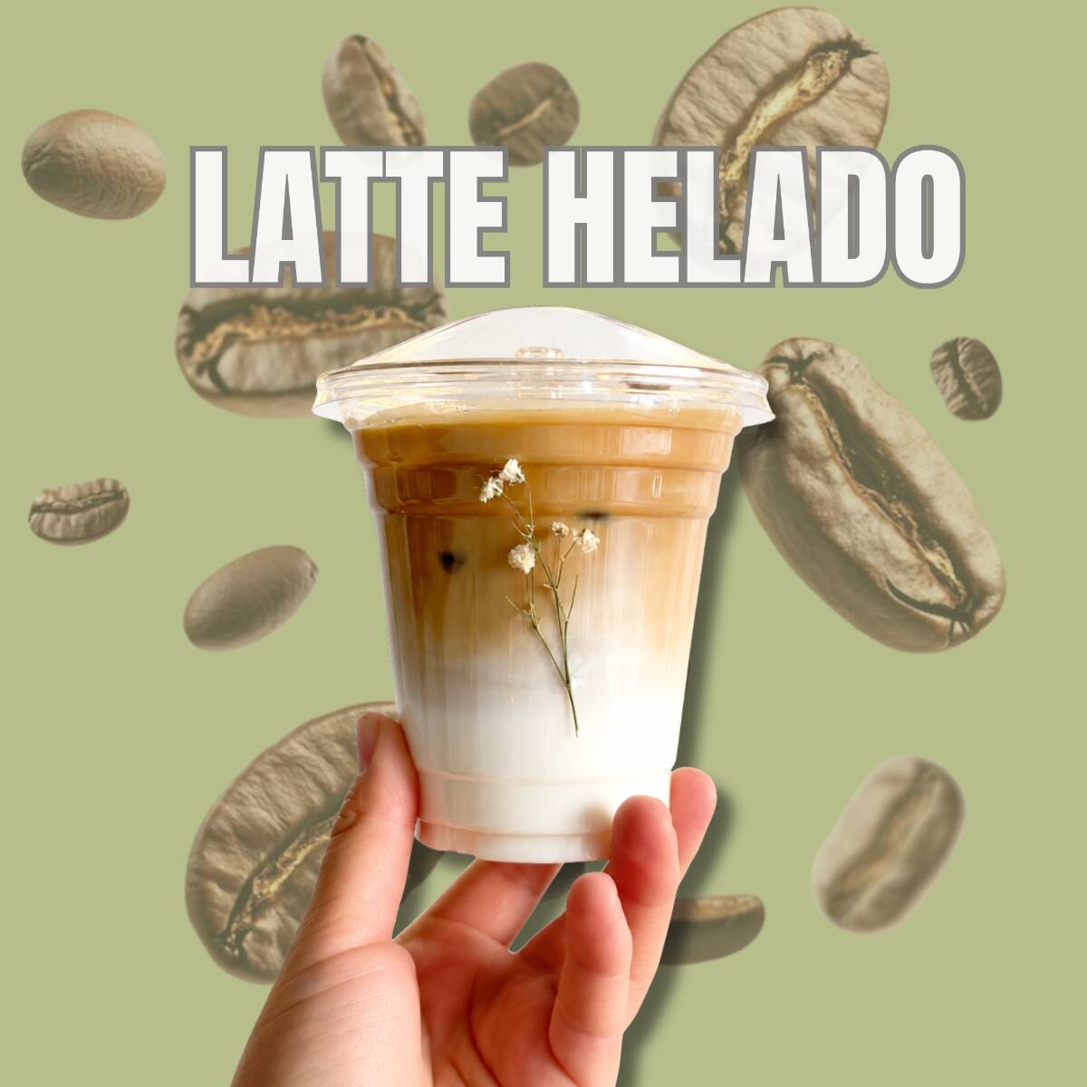 Latte helado 12 oz