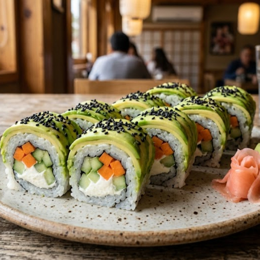 Avocado Veggie Roll