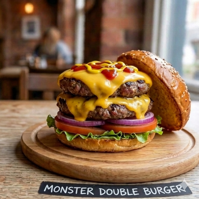 Monster Double Burger