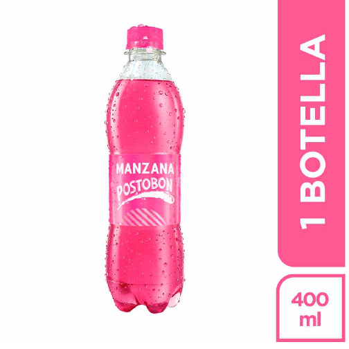 Gaseosa pet 400 manzana