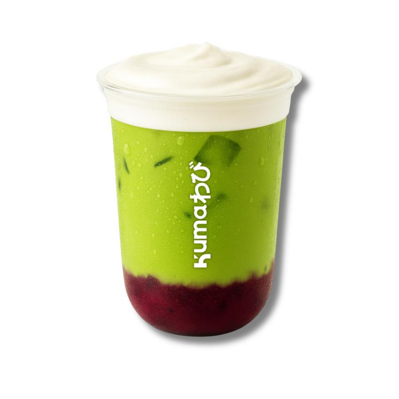Cold Foam Berry Matcha Latte