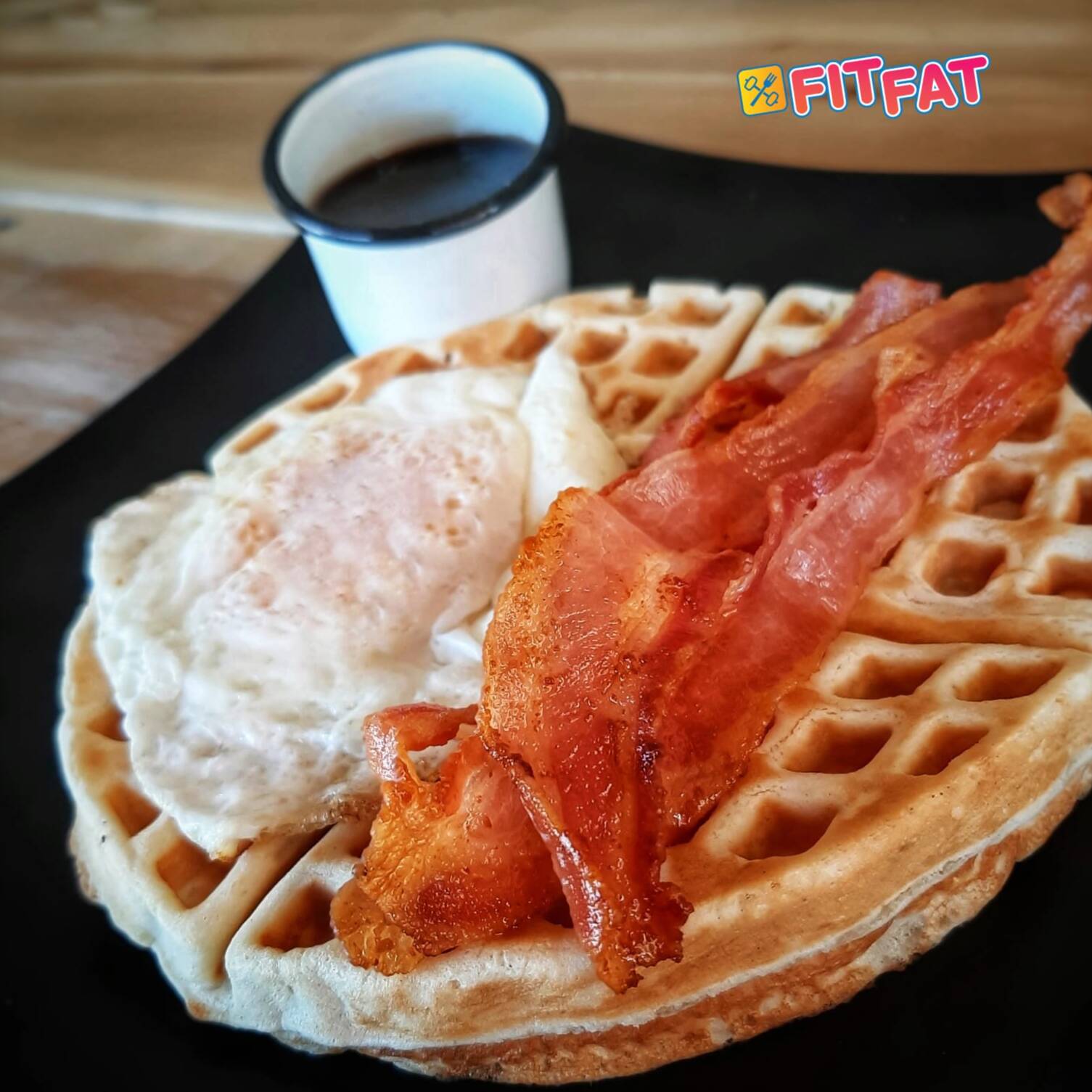 Breakfast waffle