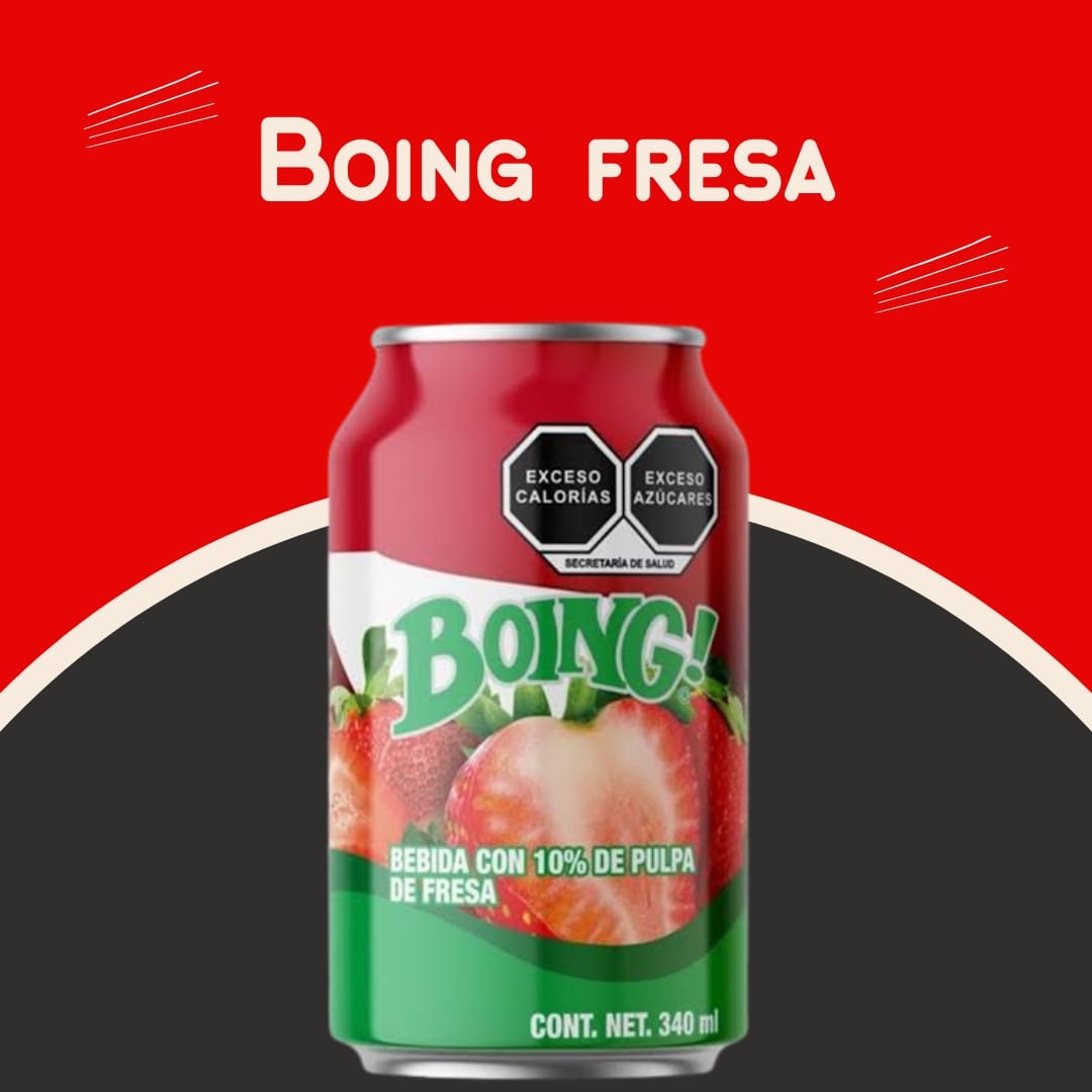 Boing de Fresa (lata 340 ML)