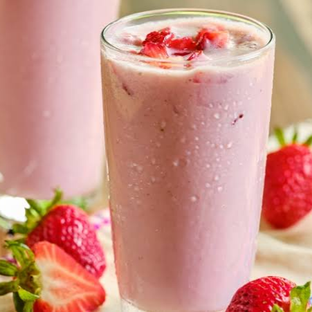 Frappé de Fresas con Crema