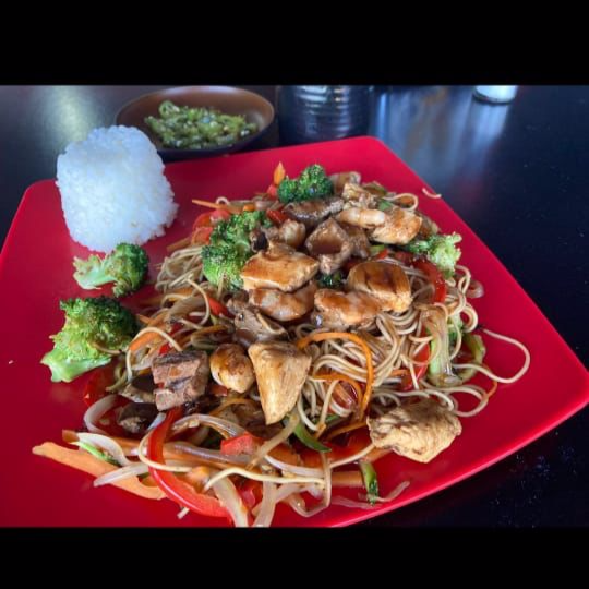 Yakisoba de Camarón