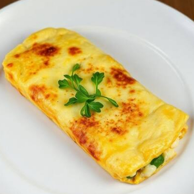 Omelete (3 ovos) C/ Queijo.