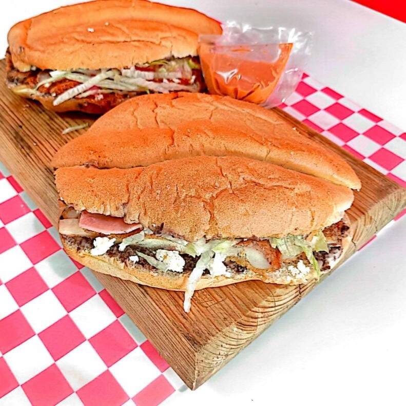 Torta Chica Combinada de Pierna/Chorizo