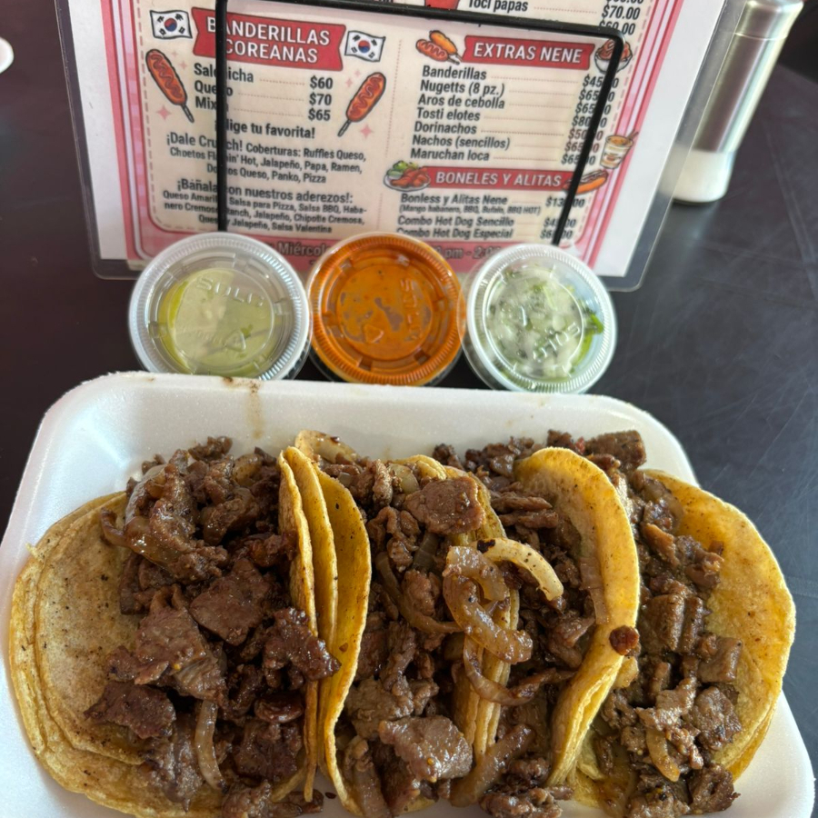 TACOS DE BISTEK