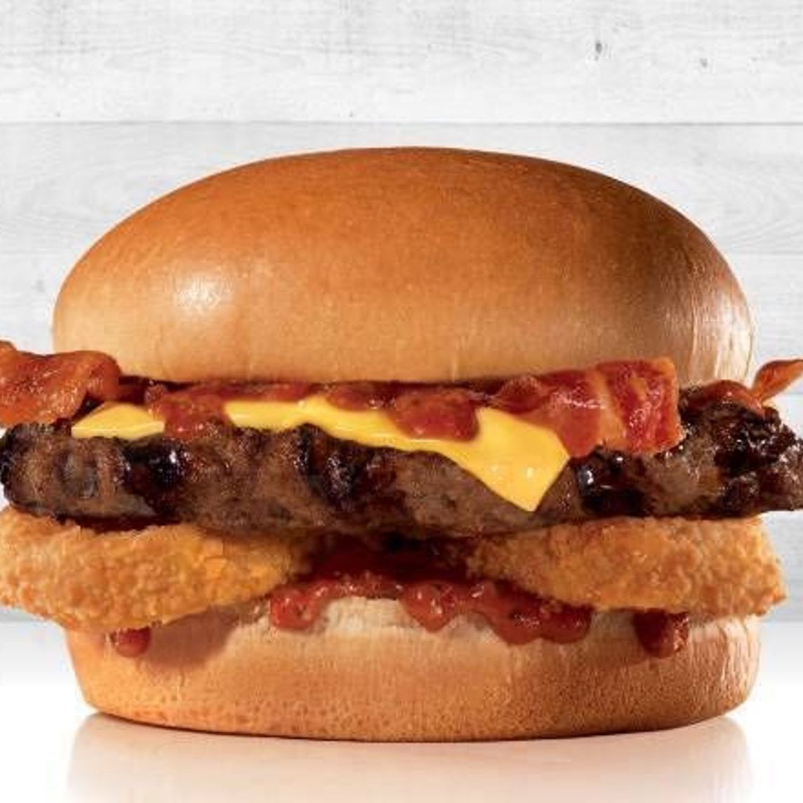 Western bacon big angus burger