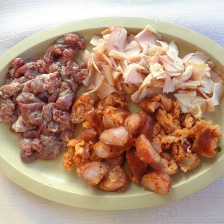orden campechana con queso