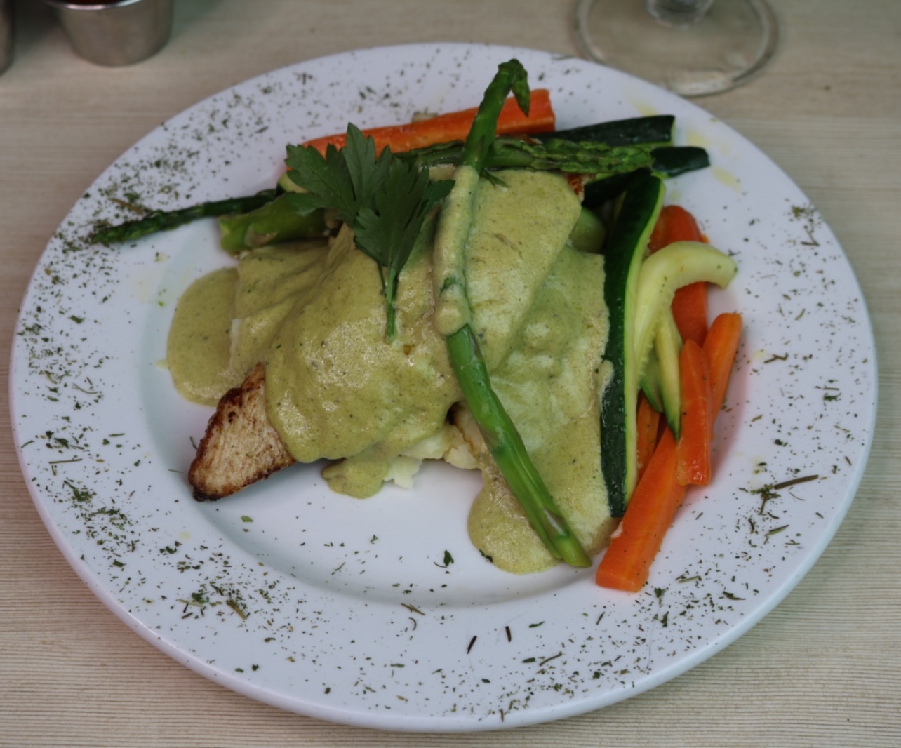 Pechuga En Crema Poblana
