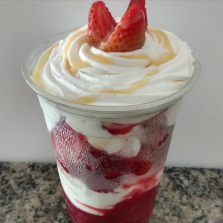 Fresas con crema chico