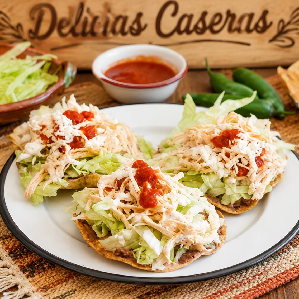 Tostada de Pollo