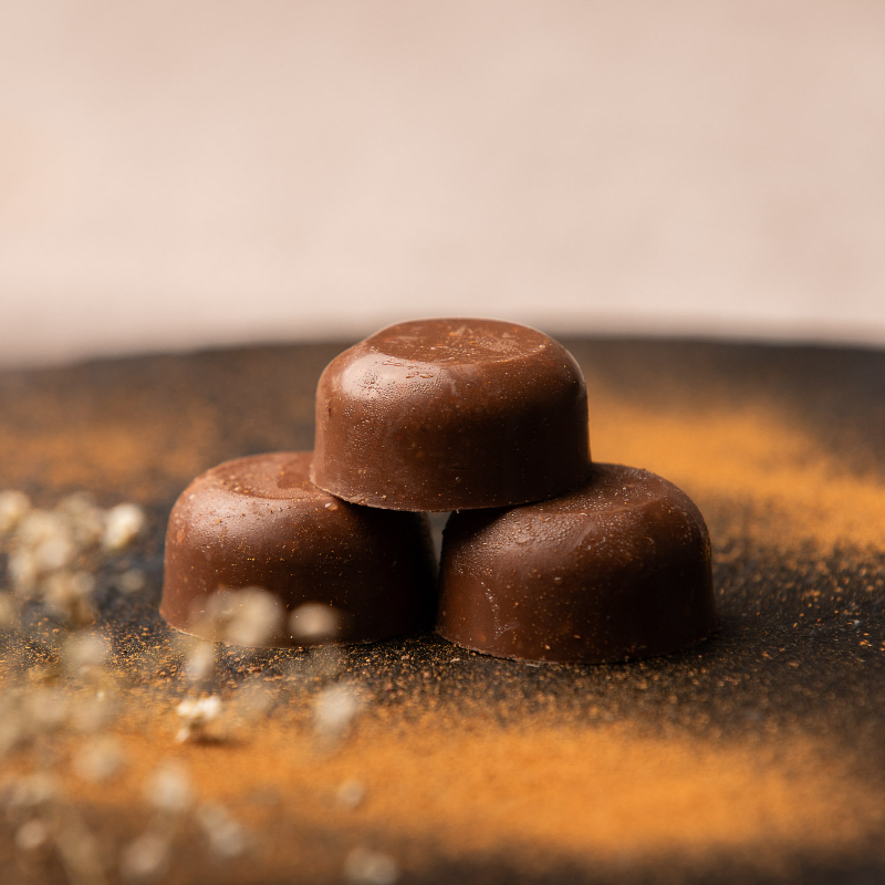 Chocolate de Leche con Almendras (1 Ud)