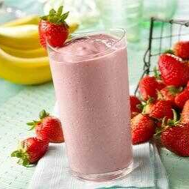 Licuado de Fresa con Platano 500 Ml