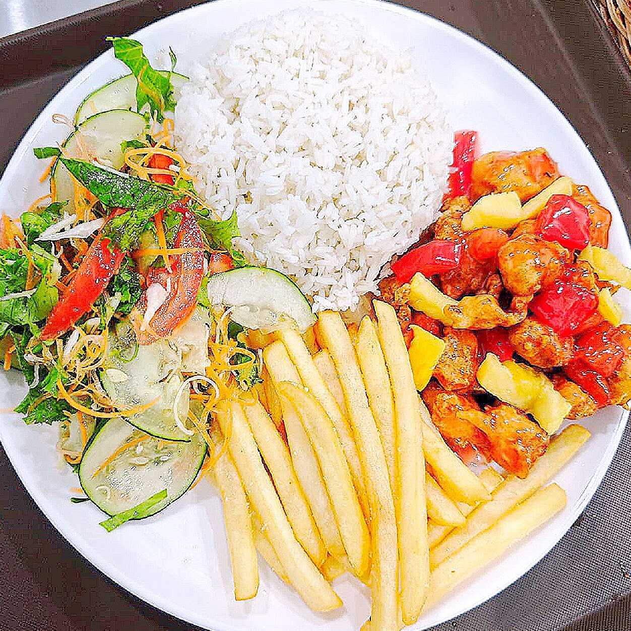 E5-Pollo en Salsa Agridulce