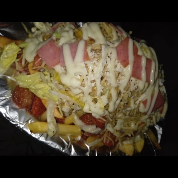 Salchipapa Valenciana