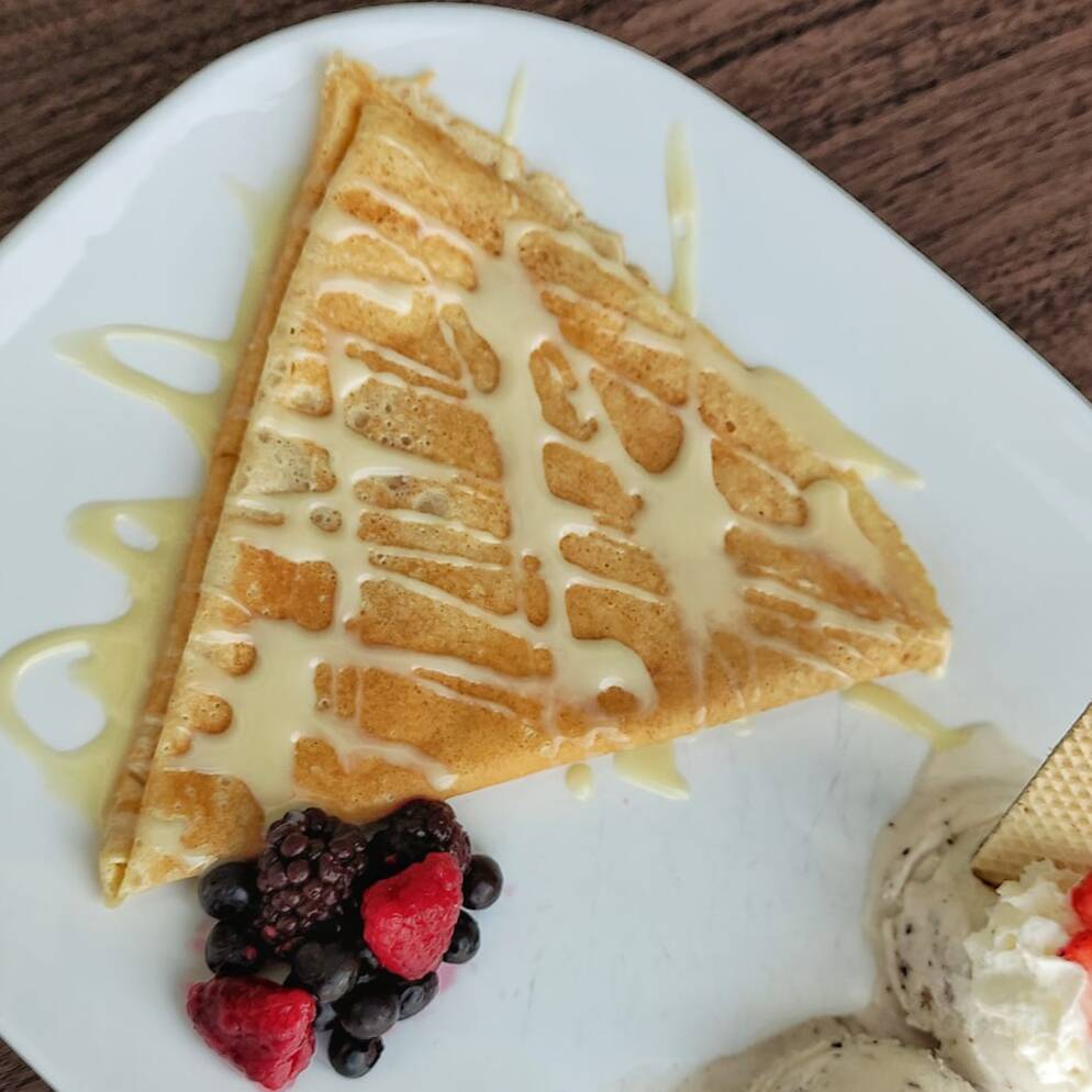 Crepa Lechera y Frutos Rojos