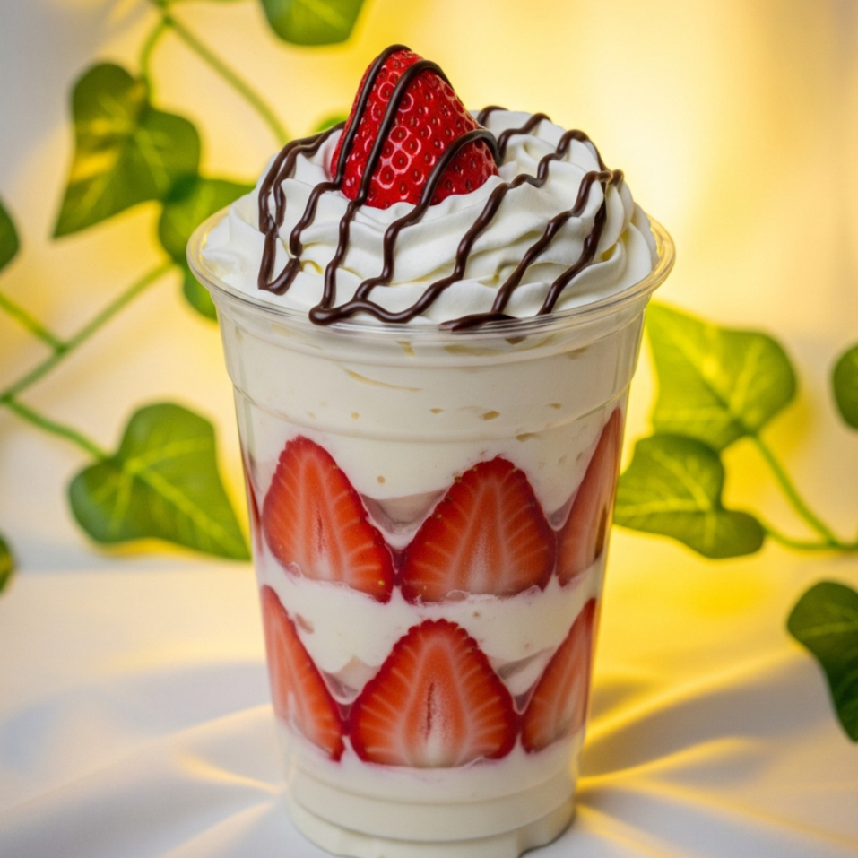 Fresas con Crema Grandes