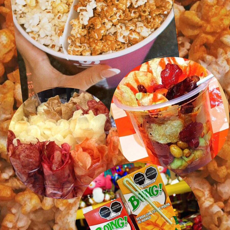 Papas Locas + Palomitas Jumbo + 2 boings