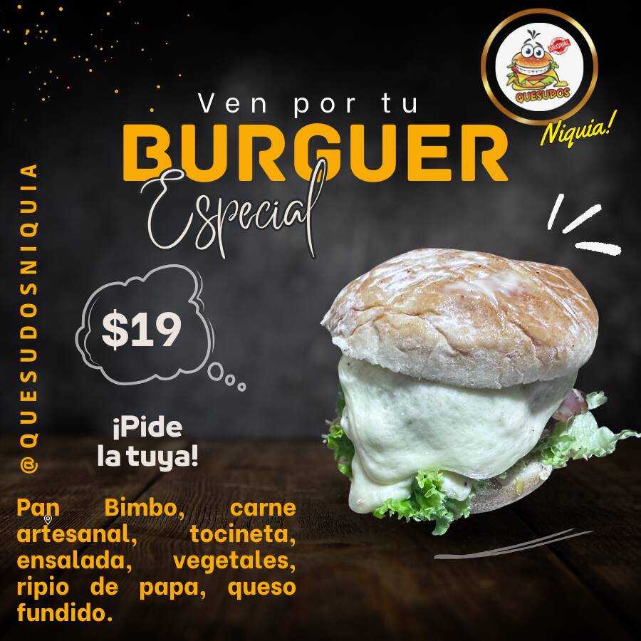 Hamburguesa Especial 50% Off