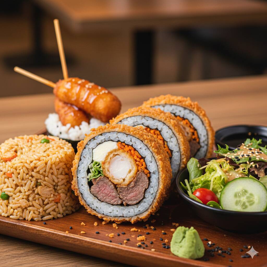 Sushi Cielo, Mar y Tierra