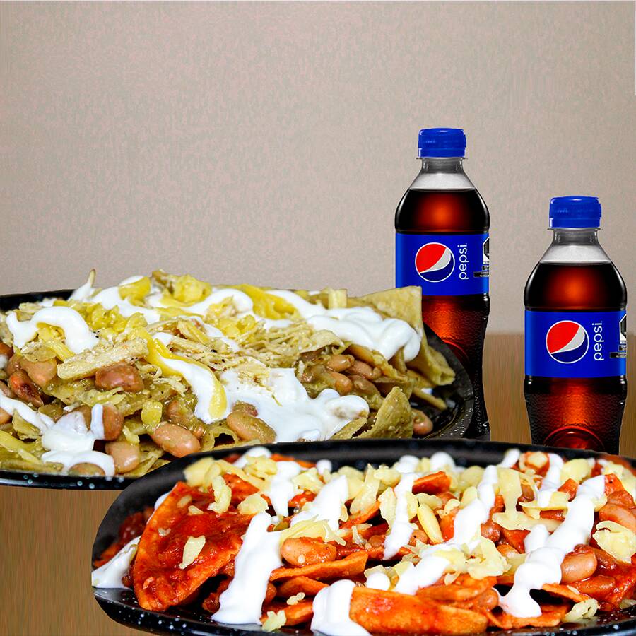Combo Chilaquiles 2 Personas