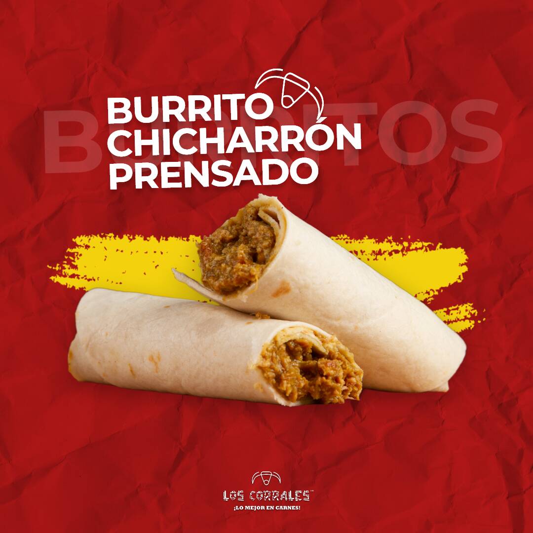 Burrito de Chicharrón Prensado Verde