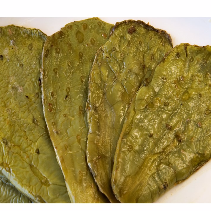 Nopales asados en horno