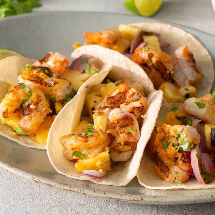 tacos de camaron (4 pzs)