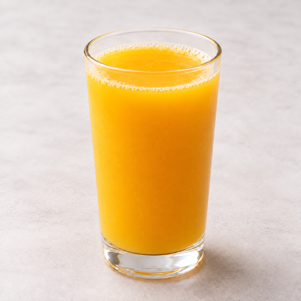 Jugo de naranja natural