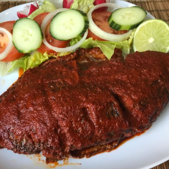 Mojarra a La Diabla