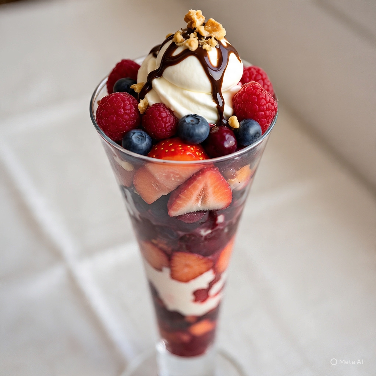 Berries Mix con Crema
